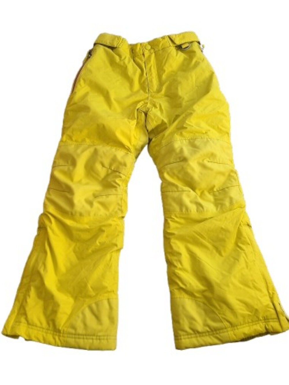 Lands' End Neon Yellow Kids Unisex Snow Pants Size 7